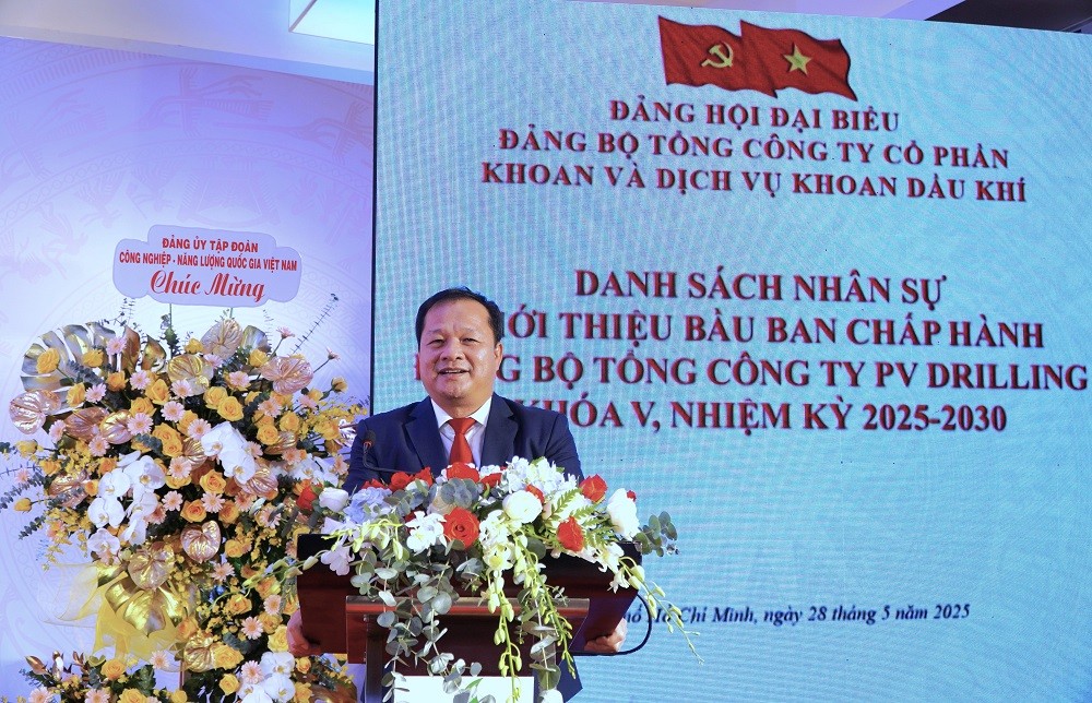 Đại hội Đảng bộ PV Drilling lần thứ V (nhiệm kỳ 2025-2030)