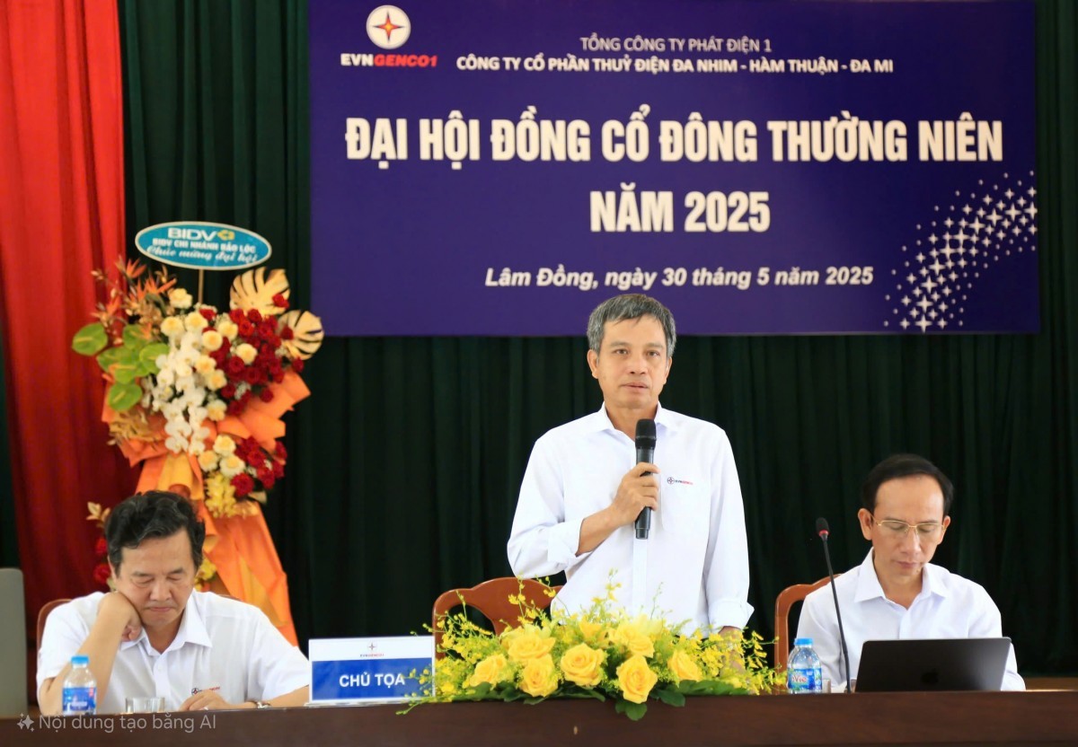 Đại hội đồng cổ đông thường niên năm 2025 Công ty ĐHĐ