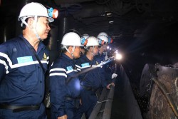 Bí thư Tỉnh ủy Quảng Ninh kiểm tra sản xuất hầm lò Công ty Than Hà Lầm