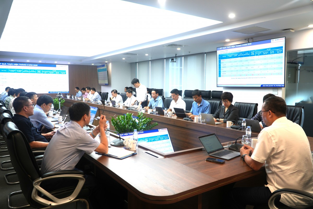 Hoạt động sản xuất của Tổng công ty Phát điện 1 tháng 5 và nhiệm vụ tháng 6/2025