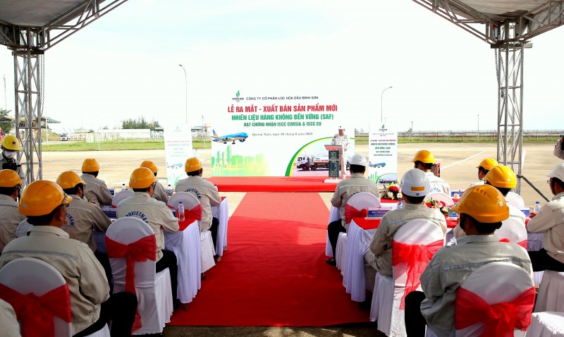 BSR xuất bán thành công lô Nhiên liệu hàng không bền vững (SAF) đầu tiên