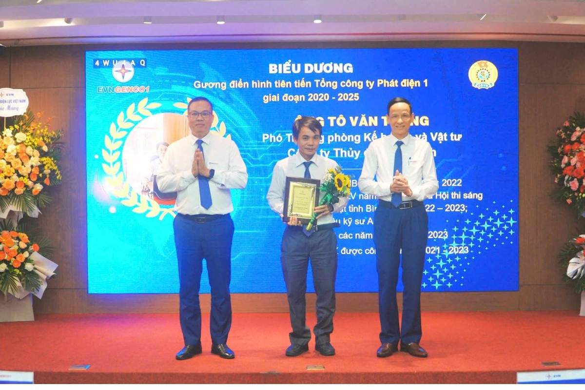 Hai gương mặt điển hình tiên tiến tại Thủy điện Đại Ninh: Bền bỉ cống hiến - Vững vàng đổi mới
