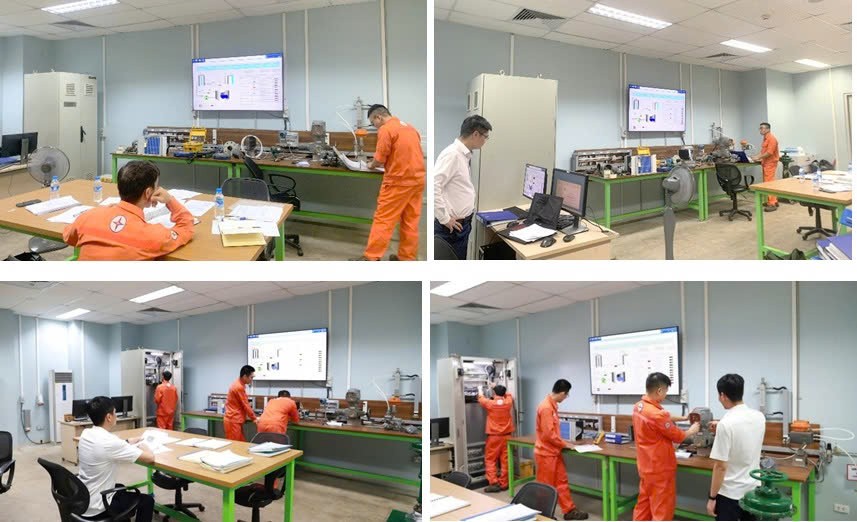 Mô hình phòng thí nghiệm điều khiển từ thiết bị cũ - Sáng kiến thiết thực của Nhiệt điện Nghi Sơn