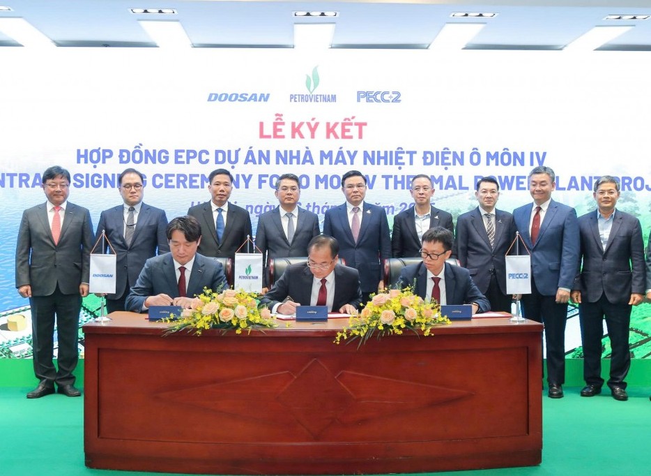 Ký hợp đồng EPC dự án Nhà máy Nhiệt điện Ô Môn 4
