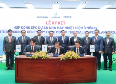Ký hợp đồng EPC dự án Nhà máy Nhiệt điện Ô Môn 4