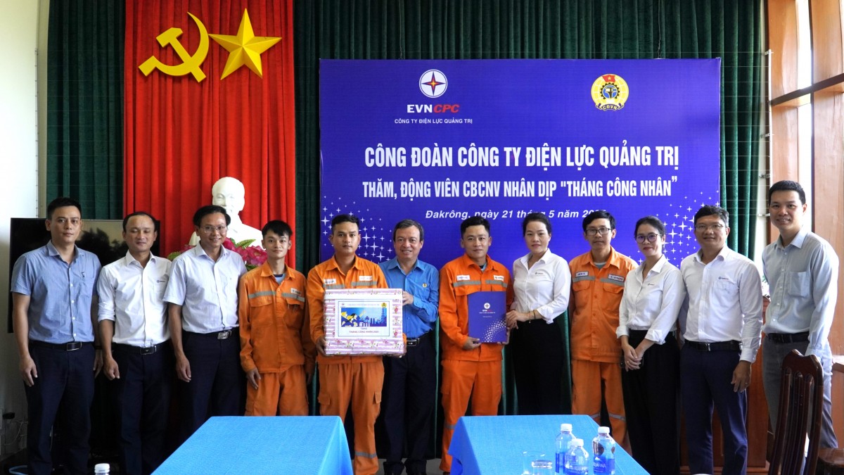 Công đoàn PC Quảng Trị với các hoạt động trong Tháng Công nhân