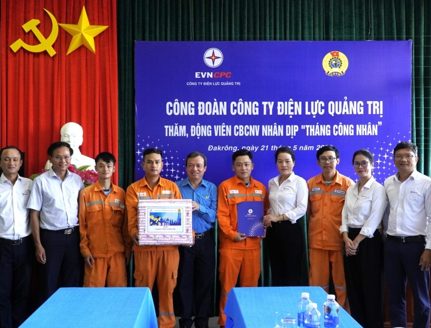 Công đoàn PC Quảng Trị với các hoạt động trong Tháng Công nhân