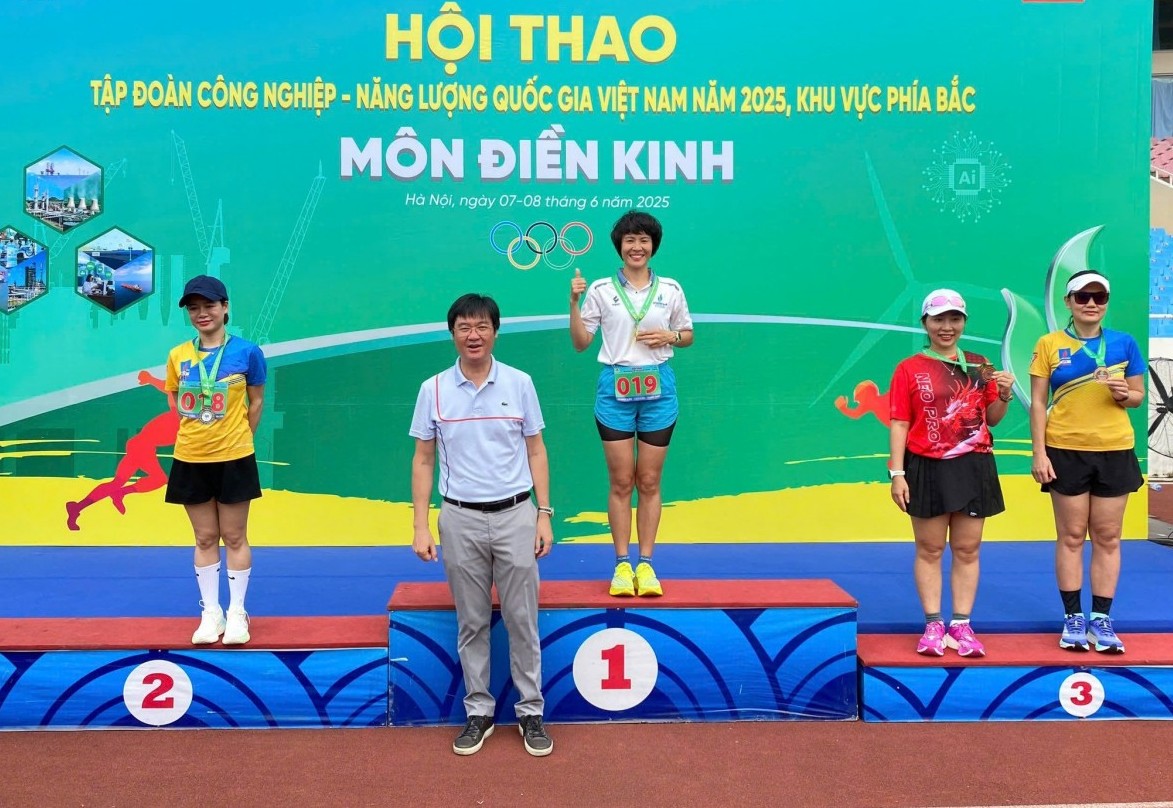 PVTrans đoạt 3 huy chương vàng tại Hội thao Dầu khí khu vực phía Bắc năm 2025