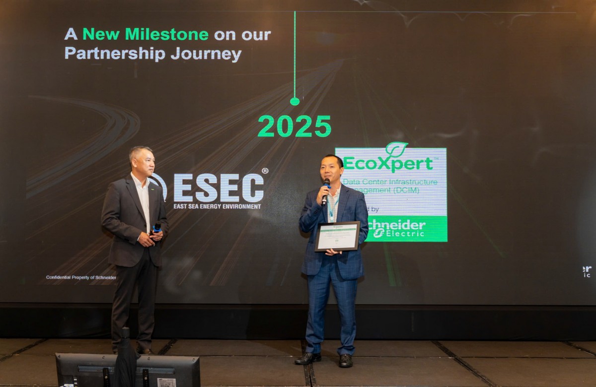 ESEC và Schneider Electric đồng hành thúc đẩy chuyển đổi xanh với giải pháp Microgrid và DCIM