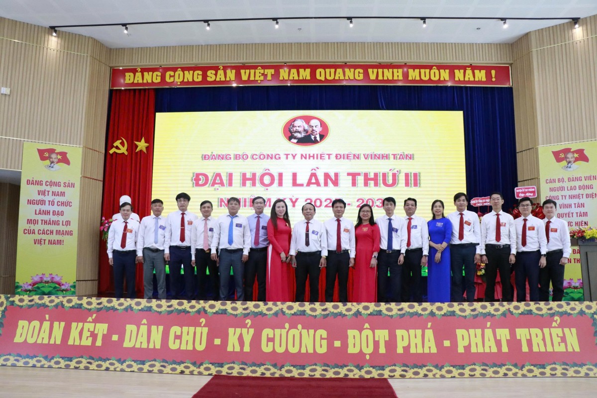 Đại hội Đảng bộ Công ty Nhiệt điện Vĩnh Tân (nhiệm kỳ 2025-2030)