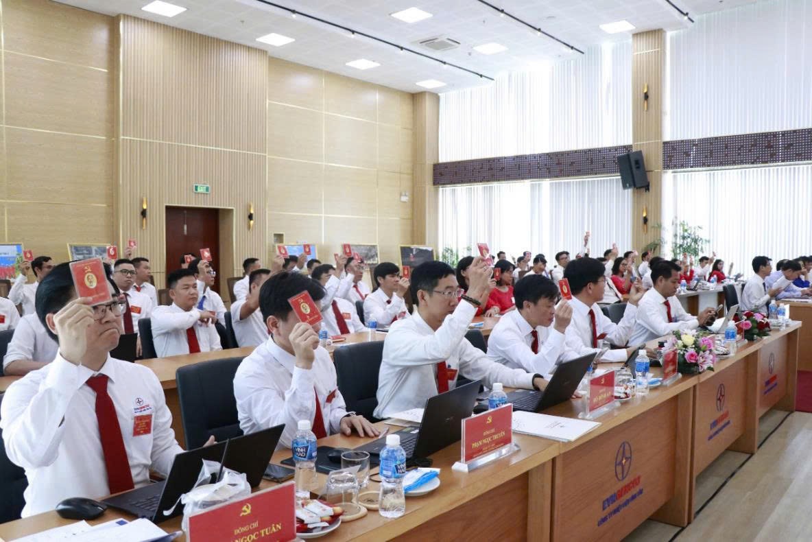 Đại hội Đảng bộ Công ty Nhiệt điện Vĩnh Tân (nhiệm kỳ 2025-2030)