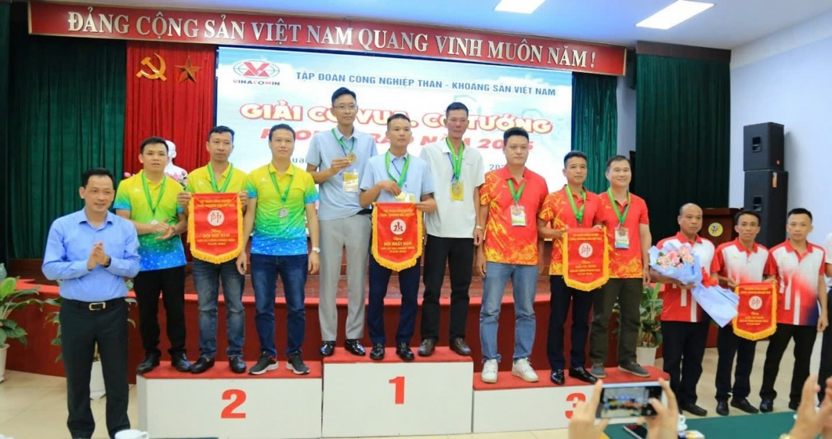 Quacontrol giành giải ba toàn đoàn Giải Cờ vua - Cờ tướng phong trào TKV năm 2025