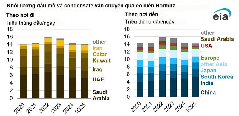 Eo biển Hormuz - Điểm nghẽn của dòng chảy dầu mỏ và dự báo ban đầu về tác động tới Việt Nam