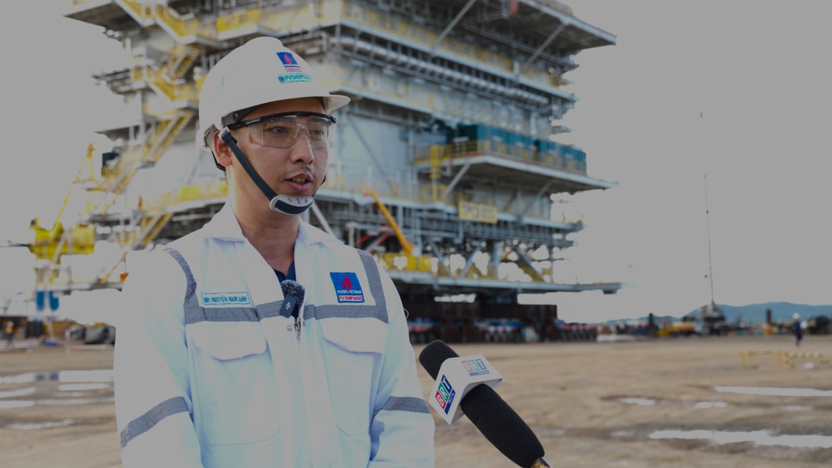 PPL vận chuyển và hạ thủy thành công trạm biến áp ngoài khơi nặng kỷ lục (gần 4.000 tấn) do PV Shipyard chế tạo