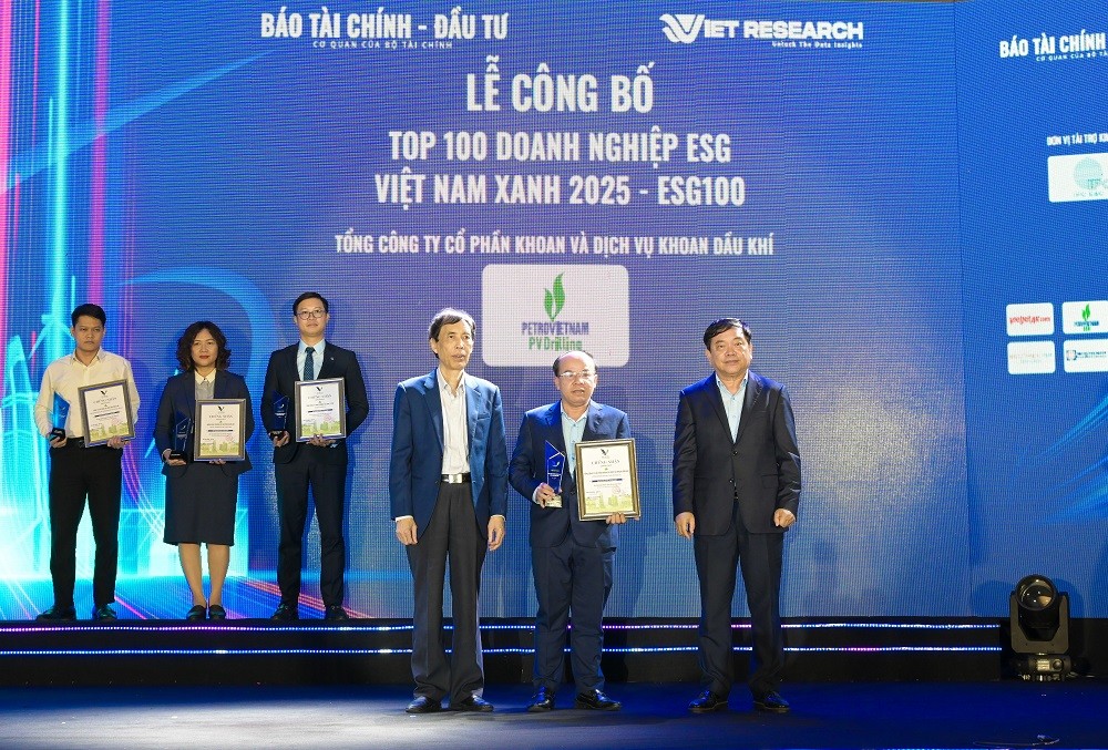PV Drilling được vinh danh ba hạng mục tại Diễn đàn Innovation and ESG Summit 2025