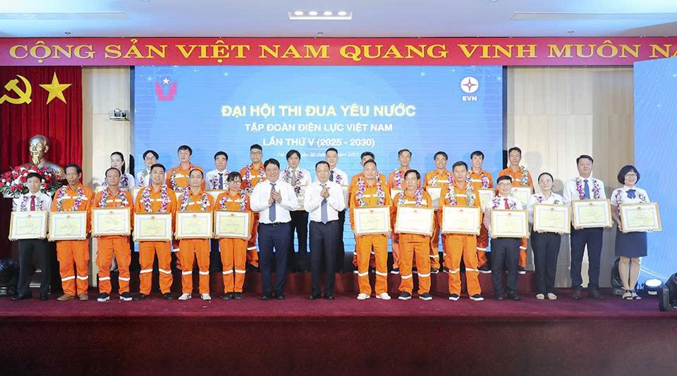 Đại hội Thi đua Yêu nước Tập đoàn Điện lực Việt Nam lần thứ V (2025-2030)
