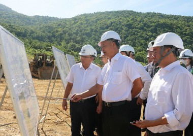 Cập nhật tiến độ dự án Thủy điện Tích năng Bác Ái (ngày 2/7/2025)