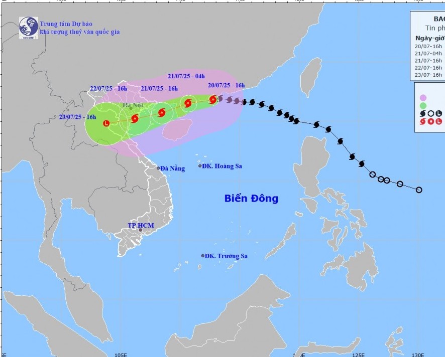 EVN yêu cầu các đơn vị thành viên ứng phó khẩn cấp  bão số 3 (Wipha)