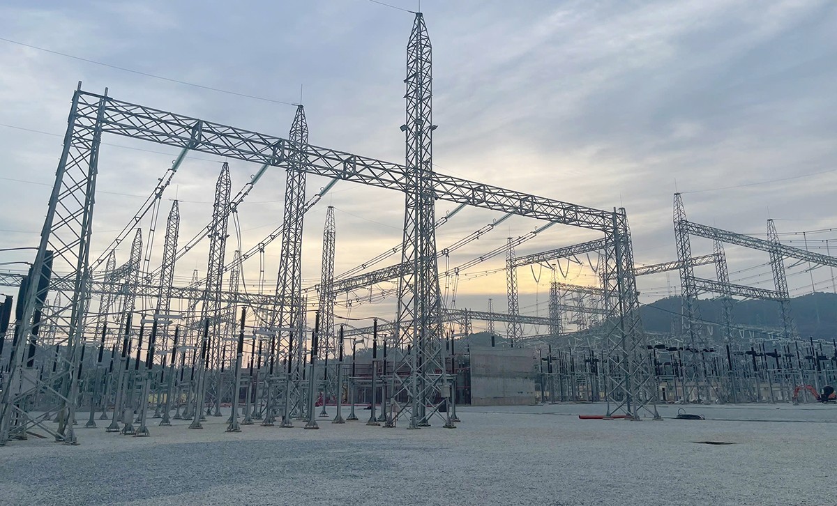 Đóng điện dự án Trạm biến áp 500kV Vĩnh Yên và đường dây đấu nối