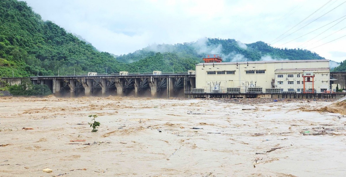Thủy điện Khe Bố đảm bảo an toàn hồ chứa và khu vực hạ du trong mưa lũ lớn