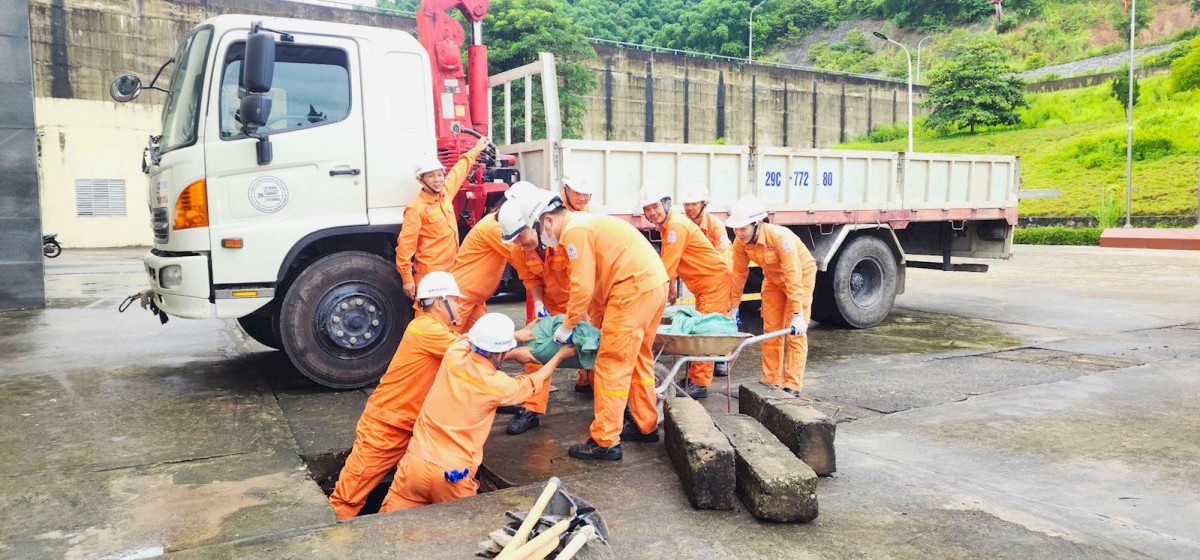 Thủy điện Khe Bố đảm bảo an toàn hồ chứa và khu vực hạ du trong mưa lũ lớn