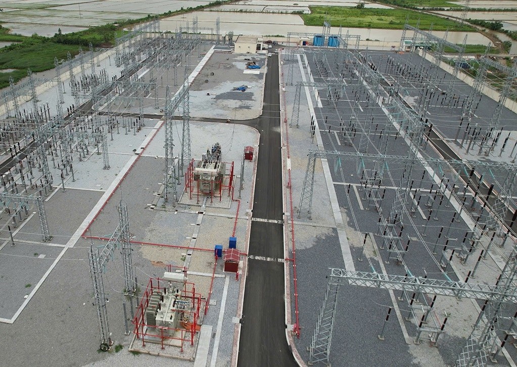 Đóng điện Trạm biến áp 220kV Dương Kinh (Hải Phòng)