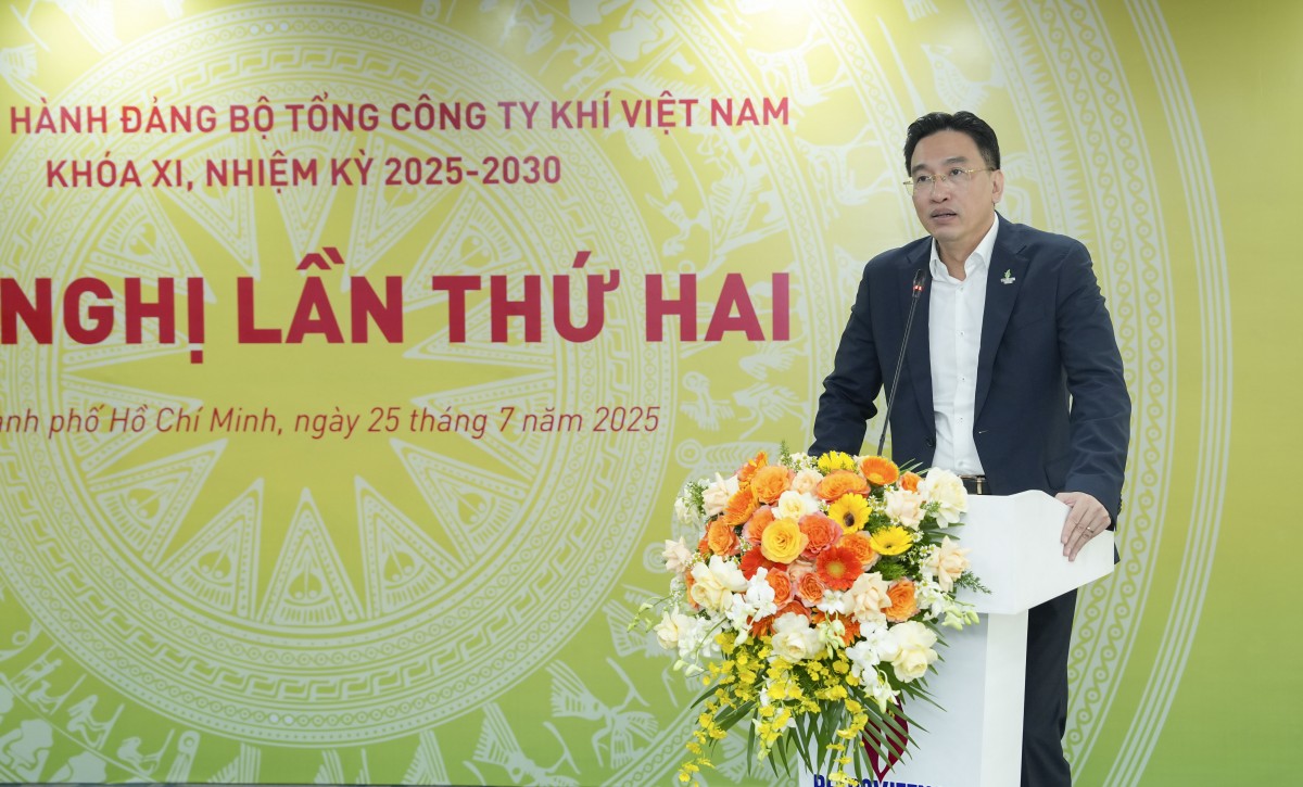 Ban Chấp hành Đảng bộ PV GAS tổ chức Hội nghị lần thứ hai (nhiệm kỳ 2025-2030)