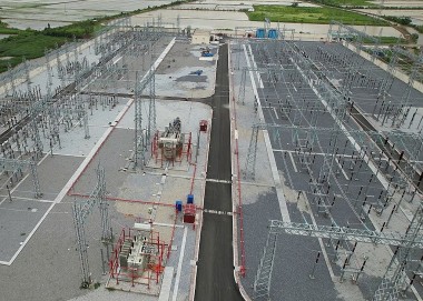 Đóng điện Trạm biến áp 220kV Dương Kinh (Hải Phòng)