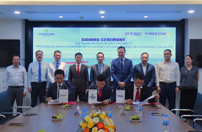 Chuyển giao hợp đồng cho thuê và vận hành kho nổi dự án phát triển mỏ khí Lô B