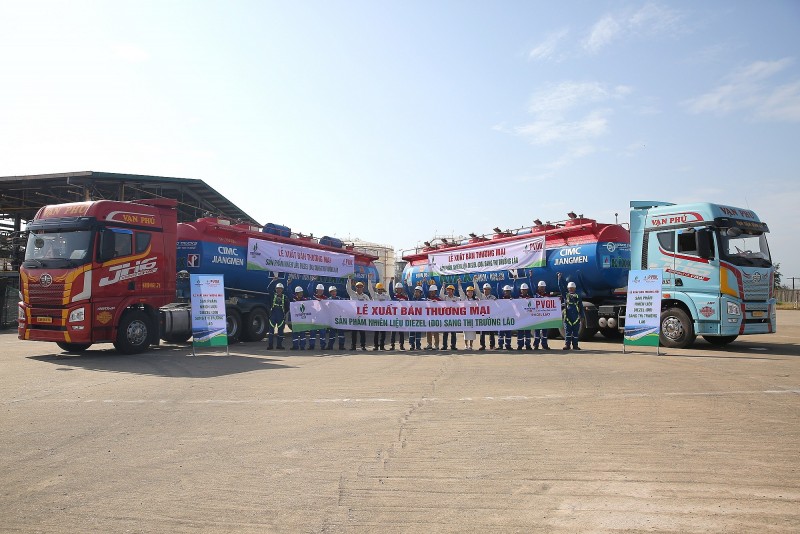 BSR đã xuất bán thành công những lô dầu DO sang thị trường Lào