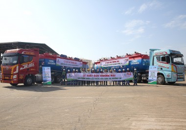 BSR xuất bán thành công những lô dầu DO đầu tiên sang thị trường Lào