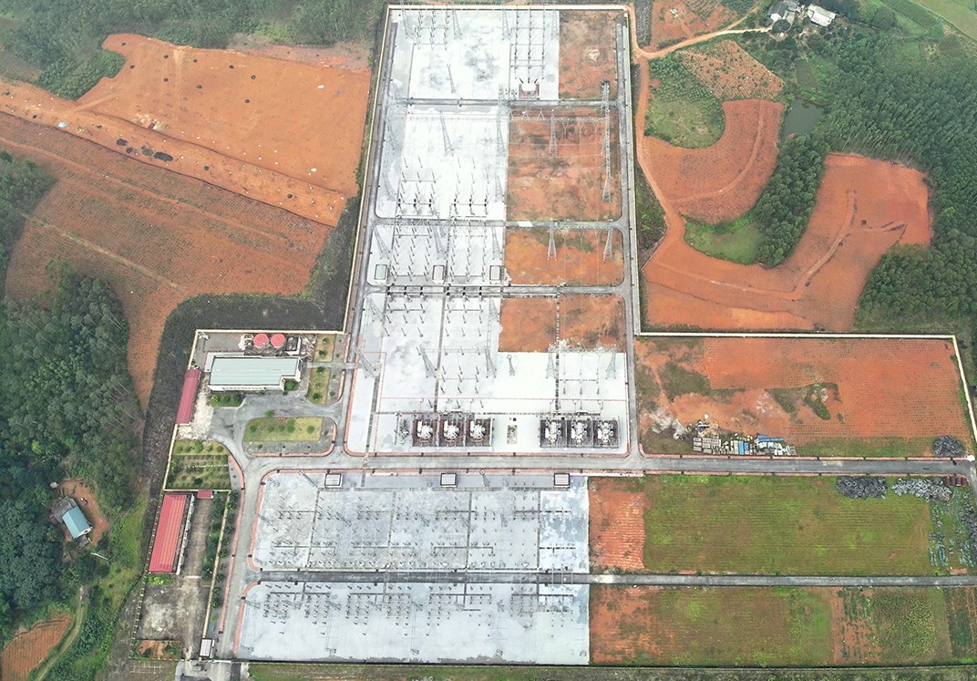 Đóng điện dự án nâng công suất Trạm biến áp 500kV Việt Trì (tỉnh Phú Thọ)