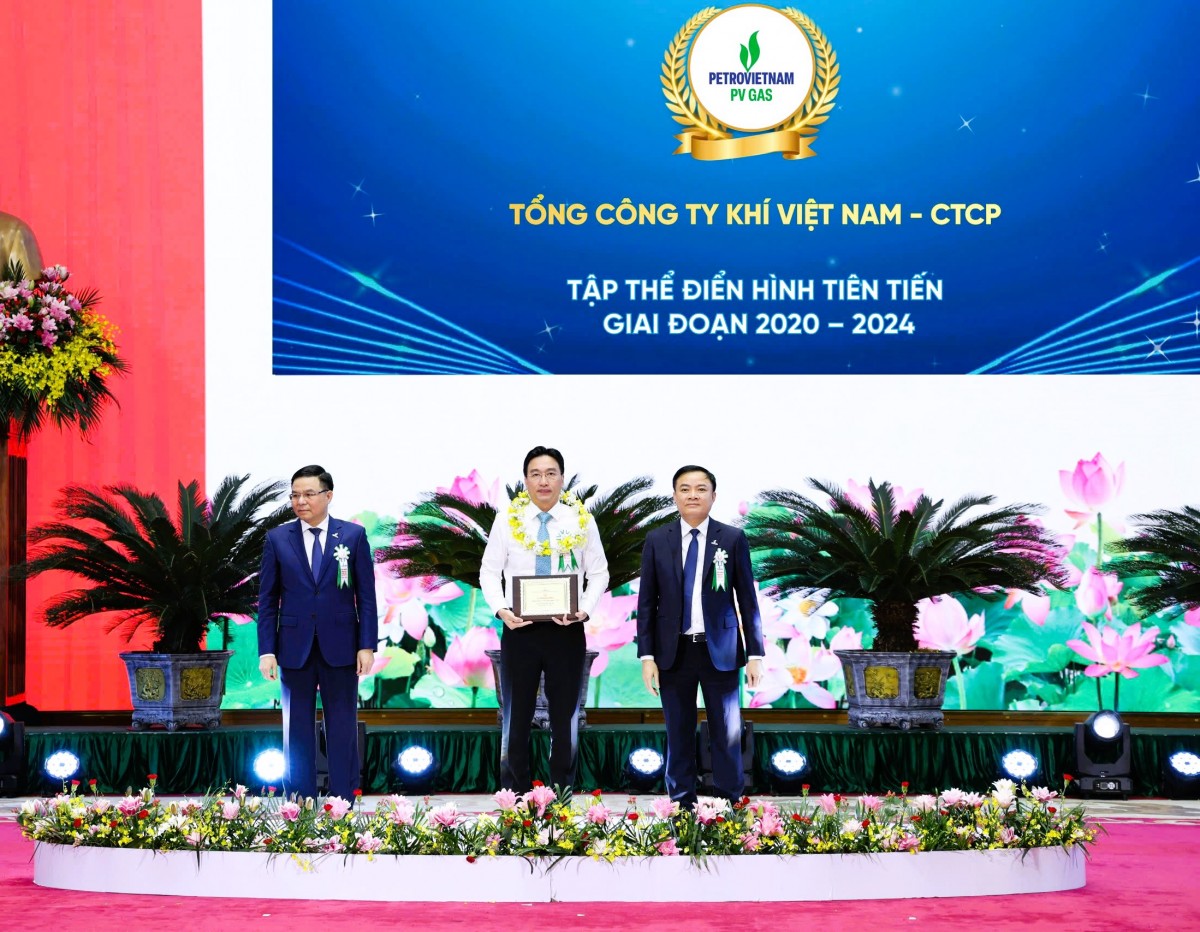 PV GAS nhận vinh danh điển hình tiên tiến của Tập đoàn Công nghiệp - Năng lượng Quốc gia Việt Nam