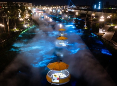 Vẻ đẹp siêu thực trên Dòng sông Ánh sáng T&T City Millennia