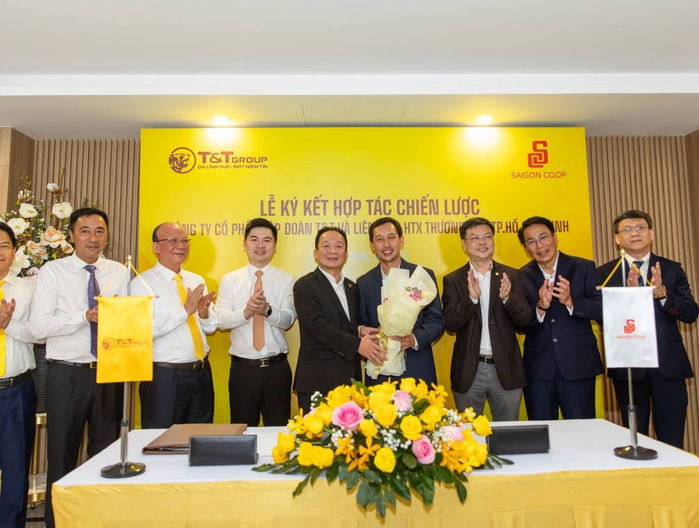 T&T Group và Saigon Co.op hợp tác phát triển mô hình bán lẻ tại các khu đô thị toàn quốc