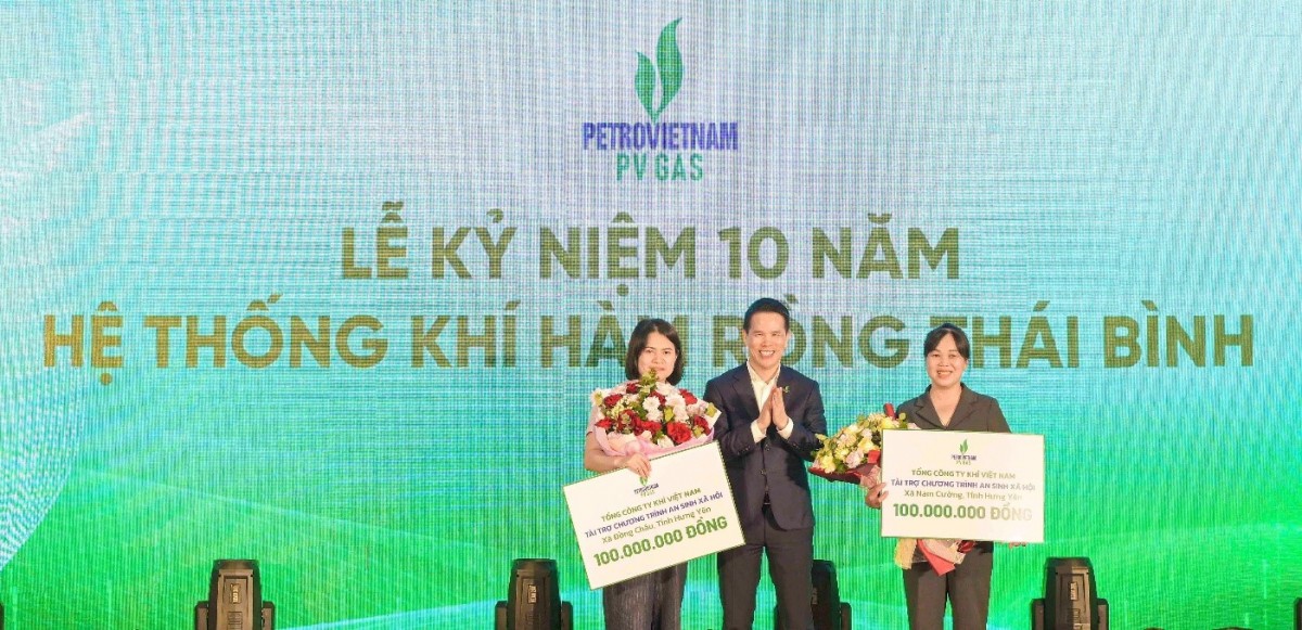 Mười năm vận hành an toàn, hiệu quả Hệ thống khí Hàm Rồng - Thái Bình