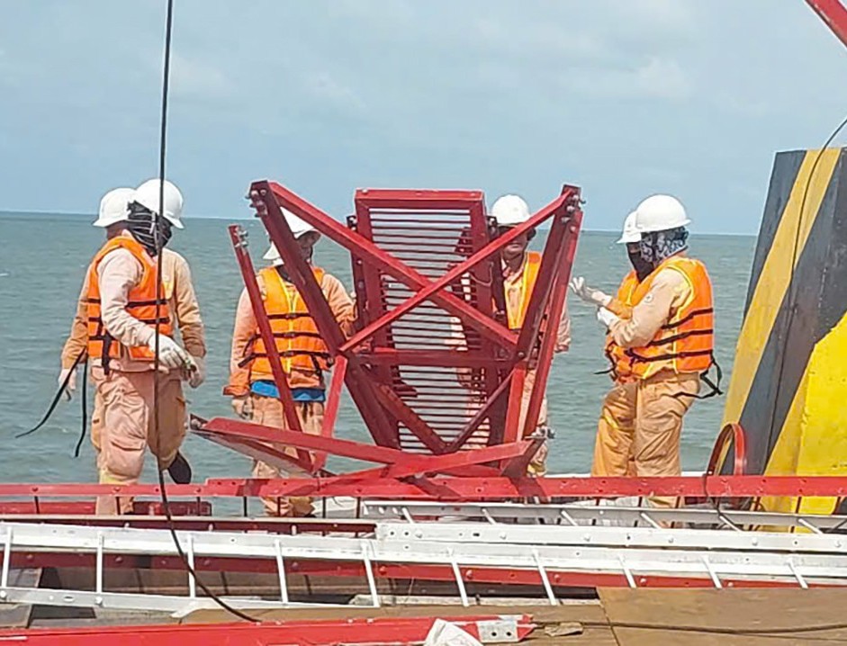 EVNNPT tăng cường lực lượng, tiếp sức dự án cấp điện lưới quốc gia cho Côn Đảo