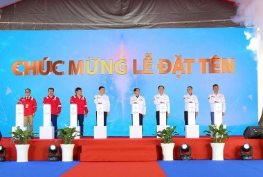 PV Drilling ra mắt giàn khoan tự nâng thứ 5 mang tên PV DRILLING VIII