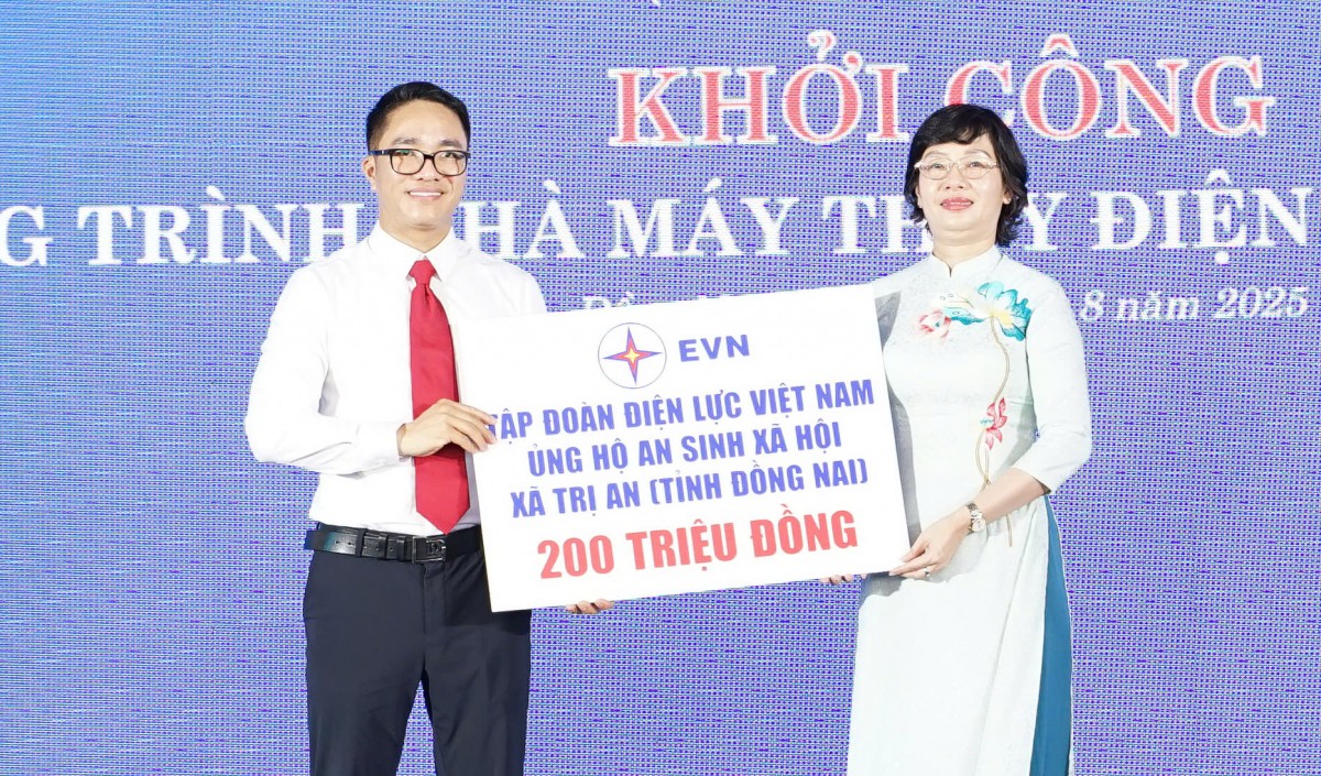 Khởi công công trình Nhà máy Thủy điện Trị An mở rộng