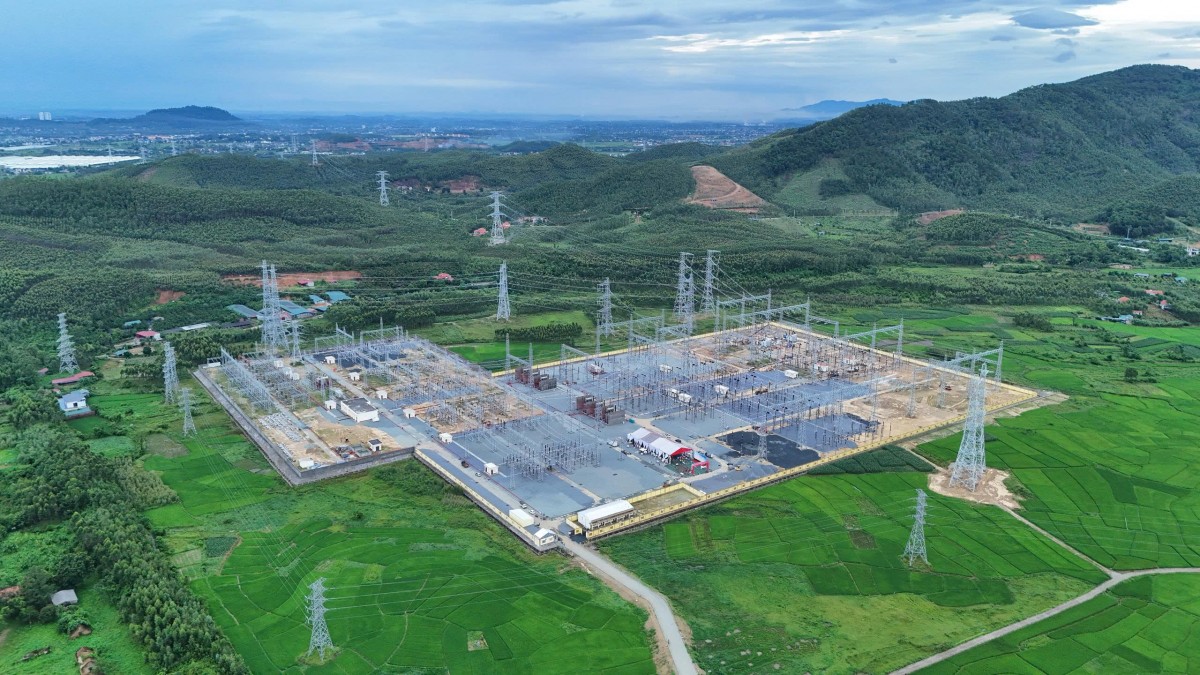 Khánh thành công trình Trạm biến áp 500kV Vĩnh Yên và đường dây đấu nối
