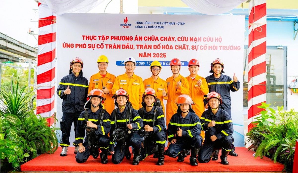 PV GAS SE và PV GAS CA MAU đồng hành vì môi trường xanh - an toàn bền vững