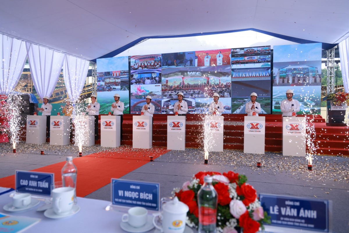 TKV khởi công 5 dự án, công trình trọng điểm trong ngày 19/8/2025