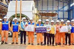 EVNGENCO3 động viên người lao động tham gia đại tu tổ máy 1 Nhiệt điện Mông Dương 1