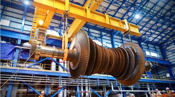 EVNGENCO3 động viên người lao động tham gia đại tu tổ máy 1 Nhiệt điện Mông Dương 1