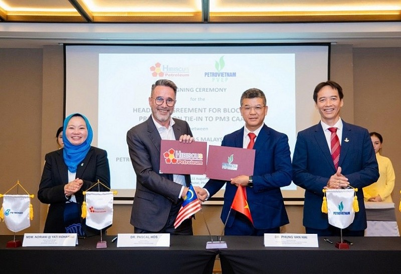 Hibiscus Malaysia và PVEP ký thỏa thuận nguyên tắc kết nối Lô 46/13