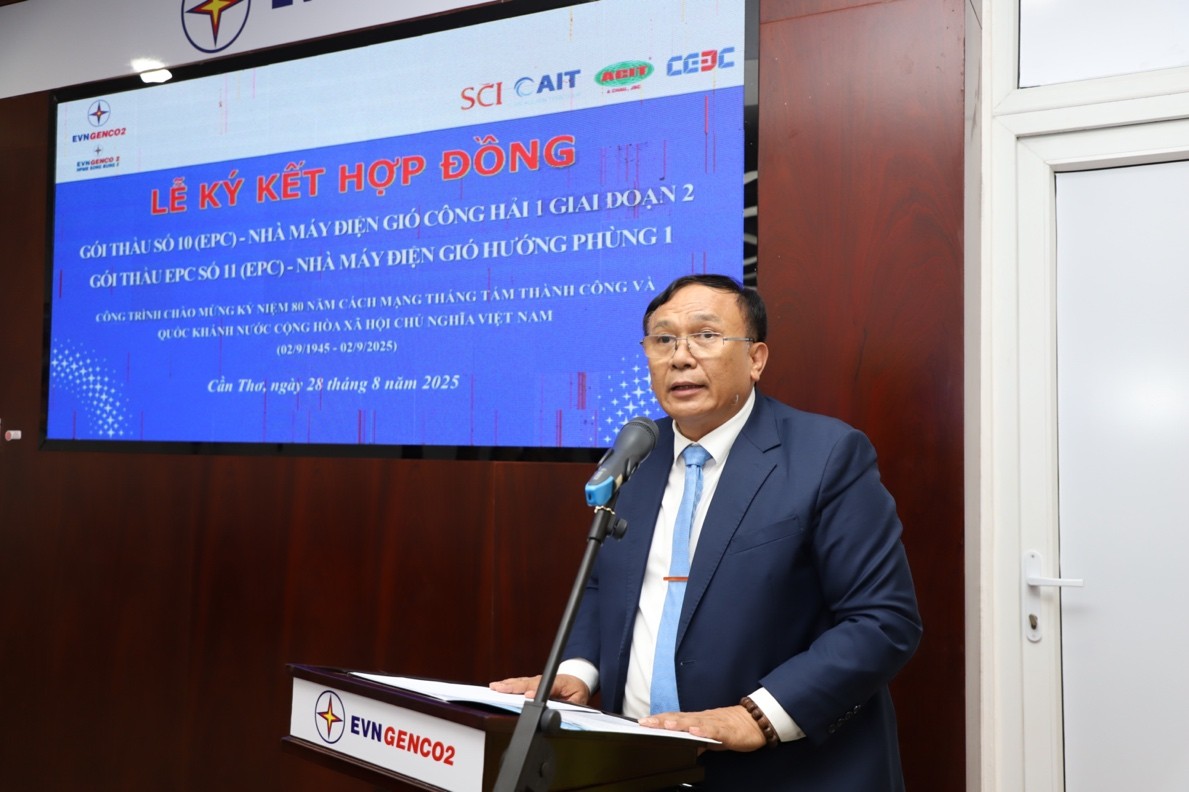 Ký hợp đồng EPC dự án Nhà máy điện gió Hướng Phùng 1 và Công Hải 1 (giai đoạn 2)
