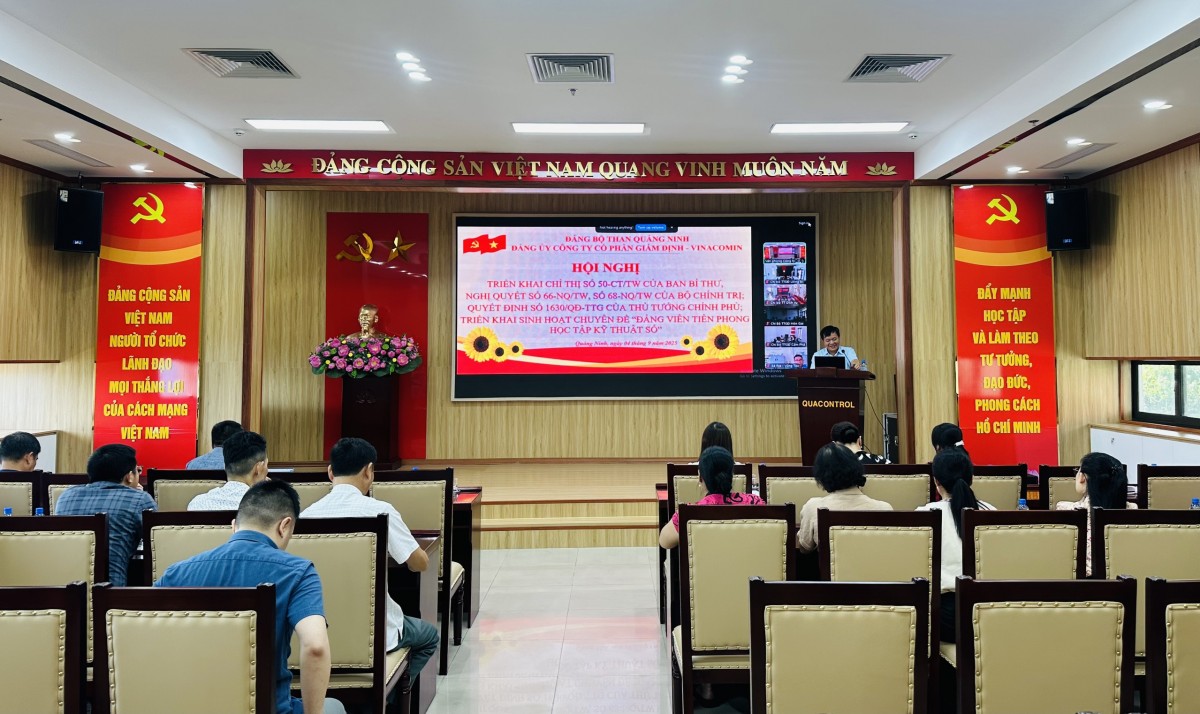 Diện mạo mới tại Công ty CP Giám định - Vinacomin: Xung kích chuyển đổi số, nâng tầm vị thế