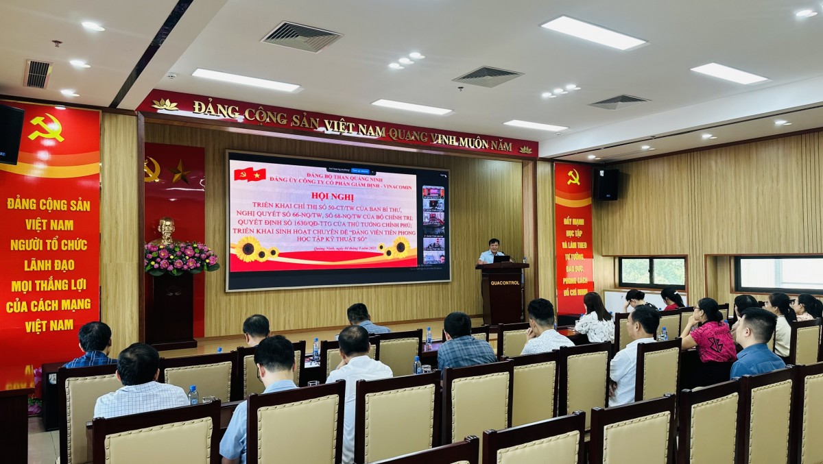 Diện mạo mới tại Công ty CP Giám định - Vinacomin: Xung kích chuyển đổi số, nâng tầm vị thế