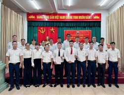 Đảng bộ Công ty CP Giám định - Vinacomin kết nạp ‘Lớp đảng viên 80 năm Quốc khánh 2/9’
