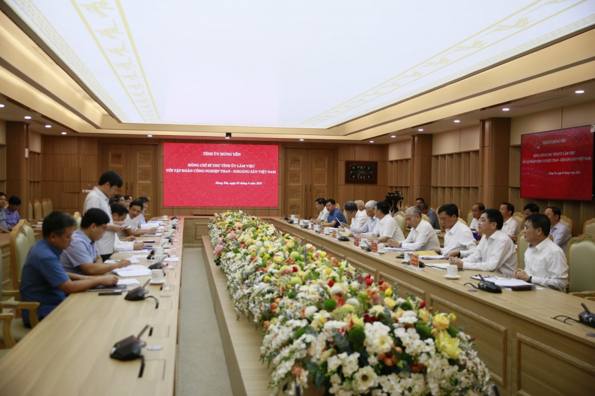 Tình hình sản xuất, kinh doanh và đầu tư của TKV tại tỉnh Hưng Yên